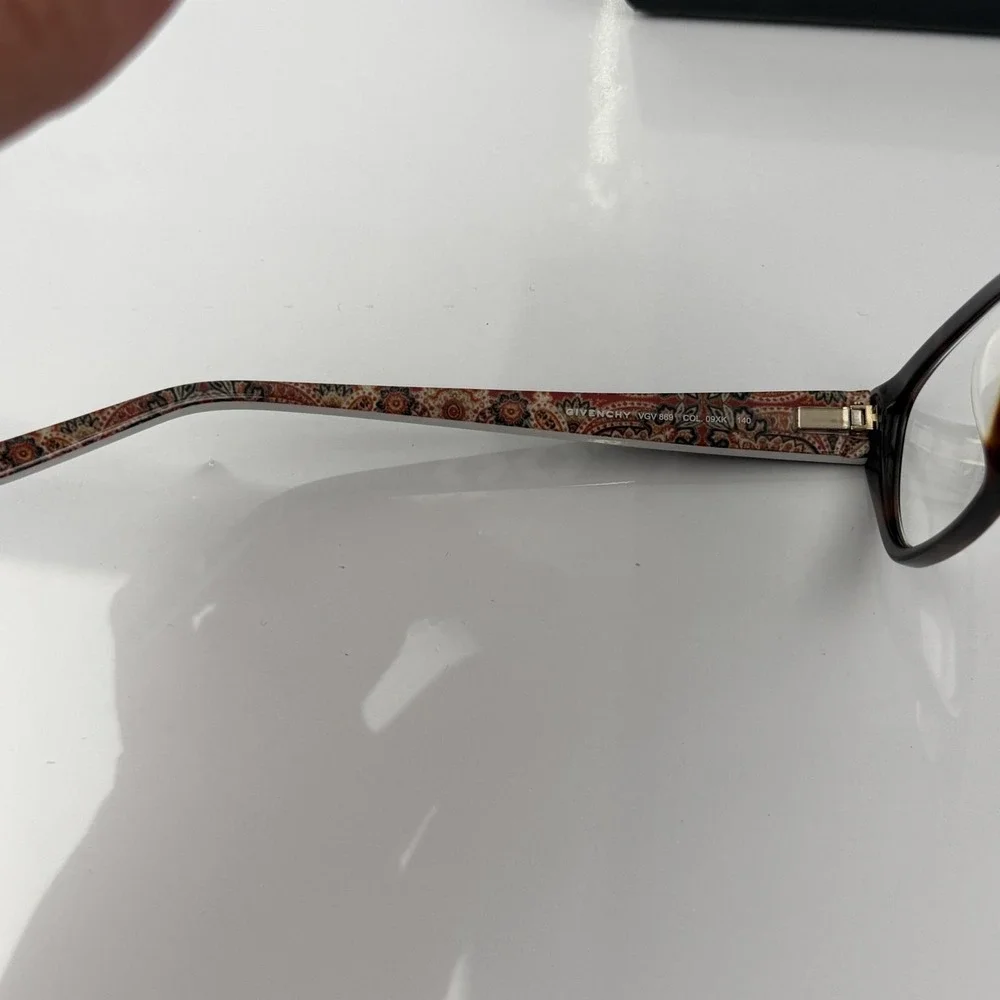Givenchy Sunglasses Womens Brown Tortoise Cat Eye Frame Made Italy VGV 869 09XK